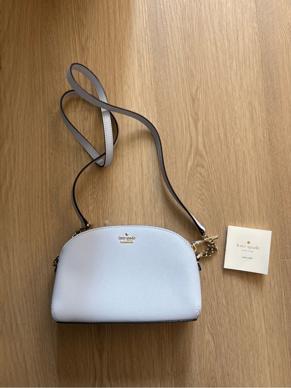 Kate Spade Perry Leather Dome Crossbody